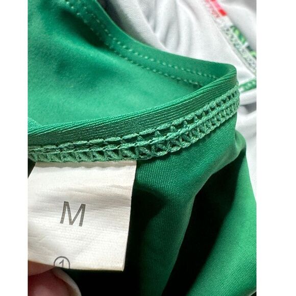 NEW Women’s one piece swimsuit tummy control halter v-neck, medium - Picture 7 of 7